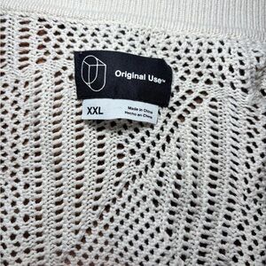 Target Cream Casual Button Down